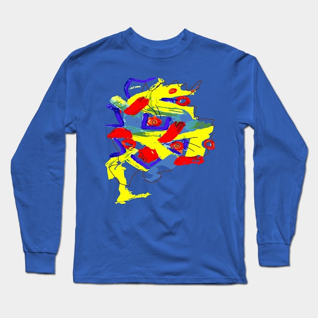 abstraction Long Sleeve T-Shirt by vlada antsi